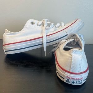 White Classic Converse